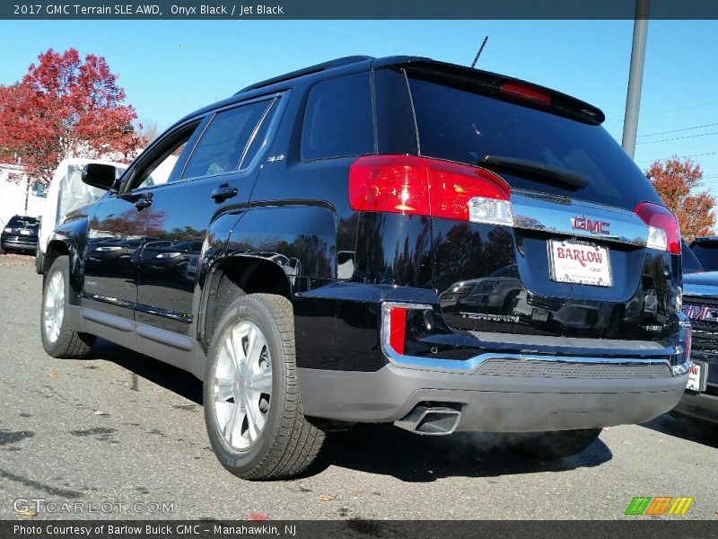 Onyx Black / Jet Black 2017 GMC Terrain SLE AWD