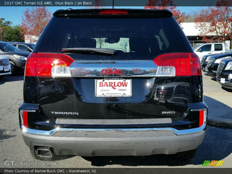 Onyx Black / Jet Black 2017 GMC Terrain SLE AWD