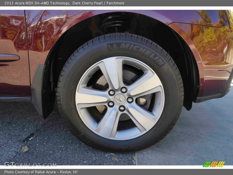 Dark Cherry Pearl / Parchment 2013 Acura MDX SH-AWD Technology