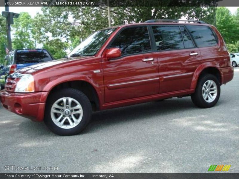 Classic Red Pearl / Gray 2005 Suzuki XL7 LX 4WD