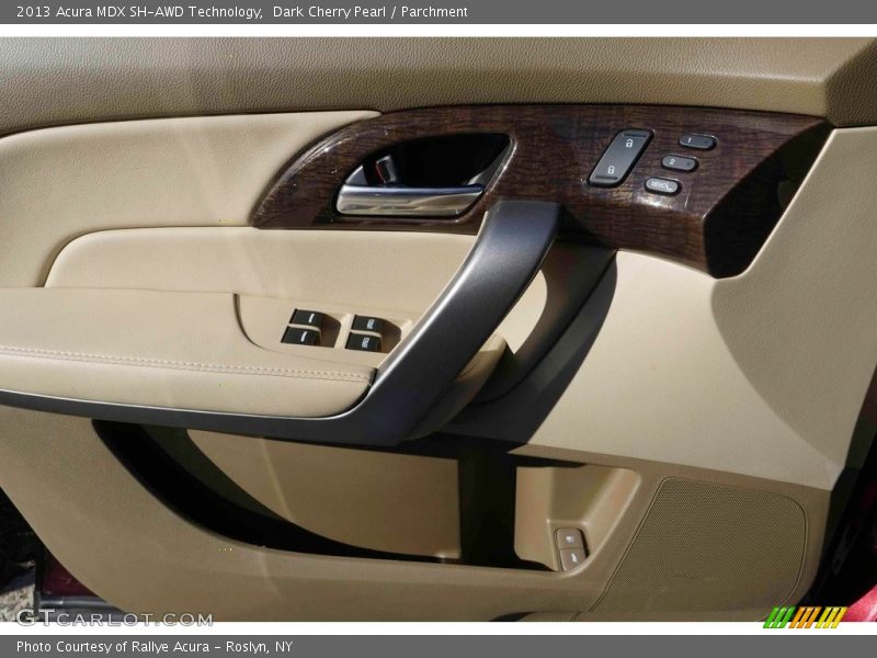 Dark Cherry Pearl / Parchment 2013 Acura MDX SH-AWD Technology