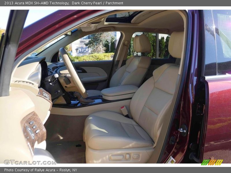 Dark Cherry Pearl / Parchment 2013 Acura MDX SH-AWD Technology