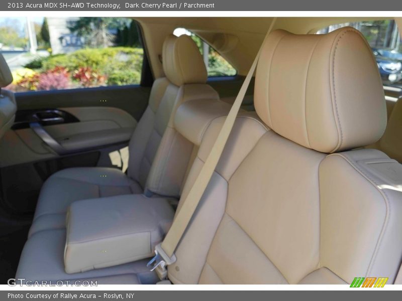 Dark Cherry Pearl / Parchment 2013 Acura MDX SH-AWD Technology