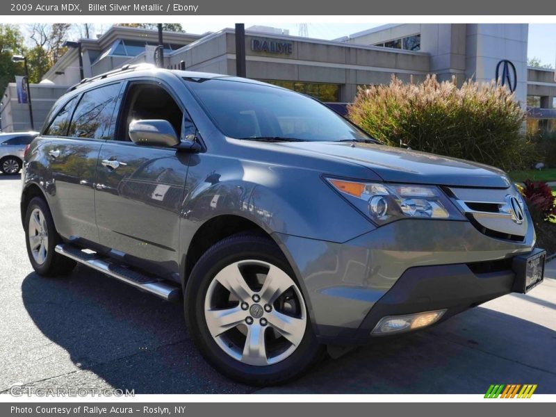 Billet Silver Metallic / Ebony 2009 Acura MDX