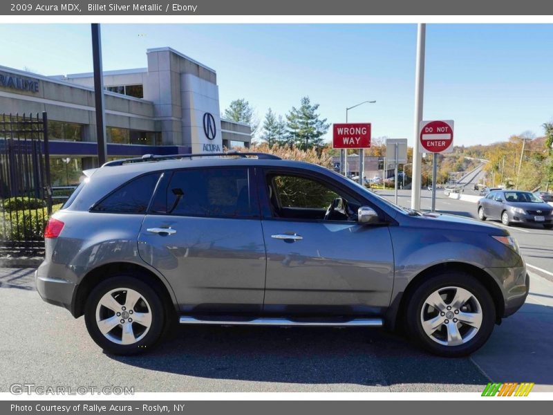 Billet Silver Metallic / Ebony 2009 Acura MDX