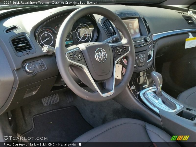 Graphite Gray Metallic / Ebony 2017 Buick Regal Sport Touring