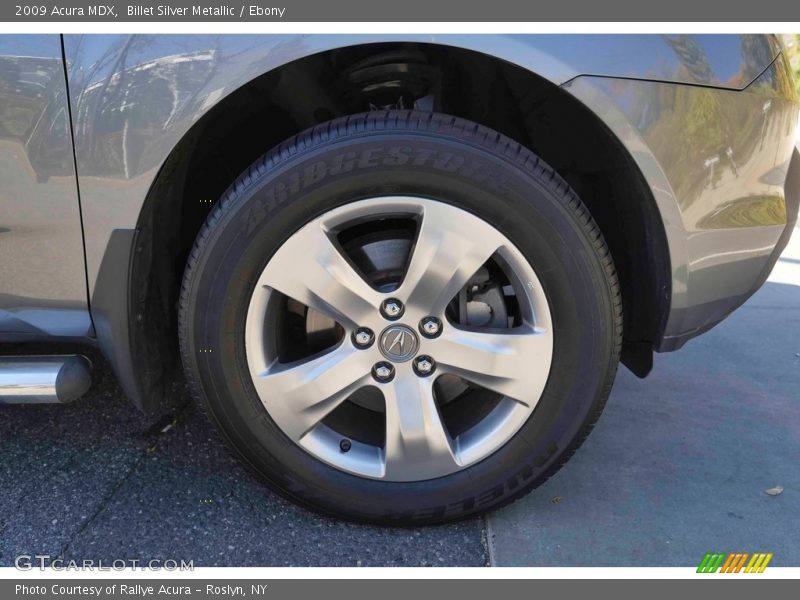Billet Silver Metallic / Ebony 2009 Acura MDX