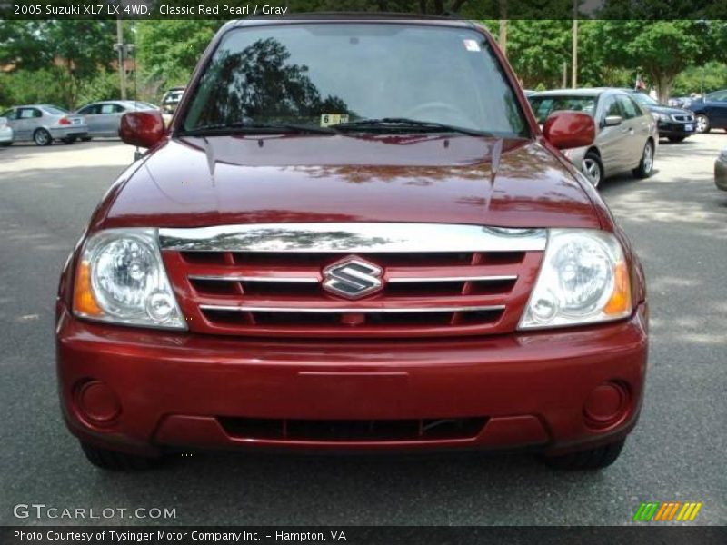 Classic Red Pearl / Gray 2005 Suzuki XL7 LX 4WD
