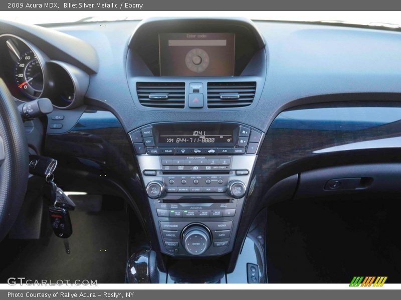 Billet Silver Metallic / Ebony 2009 Acura MDX
