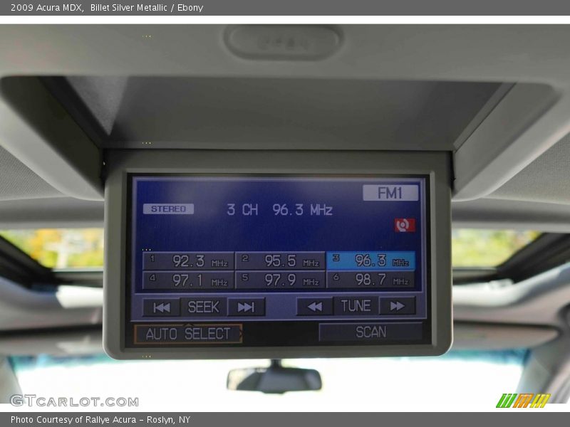 Billet Silver Metallic / Ebony 2009 Acura MDX