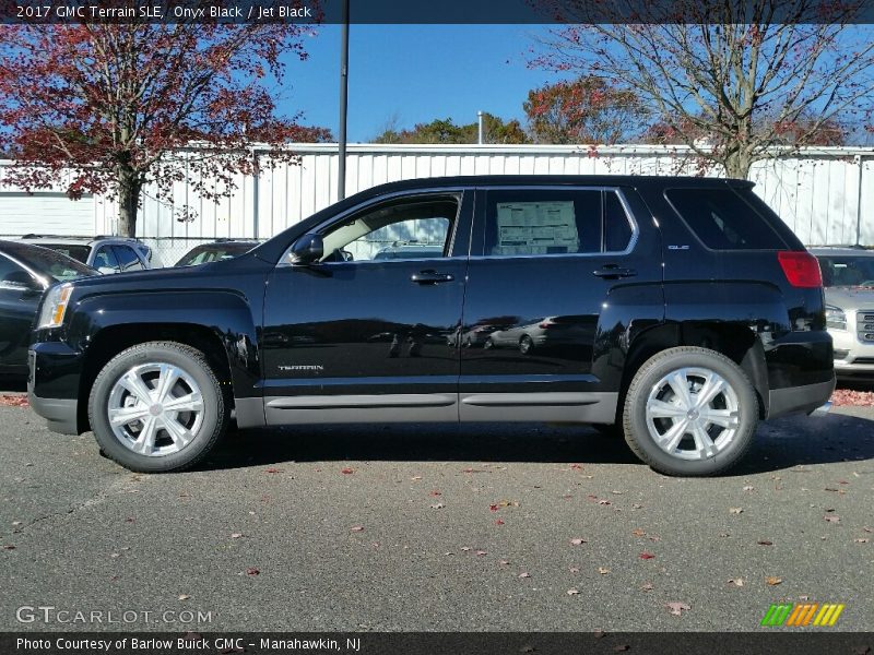Onyx Black / Jet Black 2017 GMC Terrain SLE