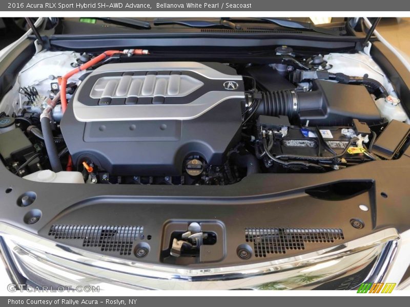  2016 RLX Sport Hybrid SH-AWD Advance Engine - 3.5 Liter DI SOHC 24-Valve i-VTEC V6 Gasoline/Electric 3-Motor Hybrid