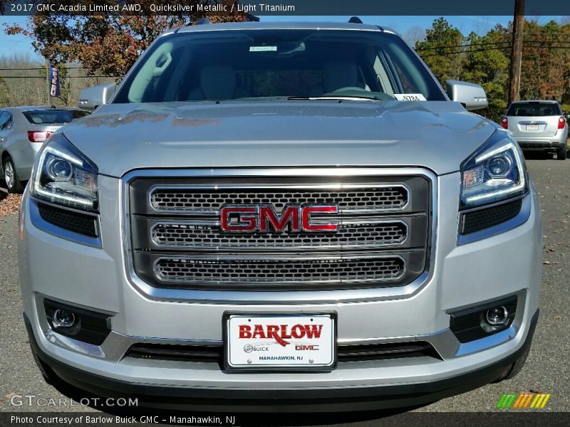 Quicksilver Metallic / Light Titanium 2017 GMC Acadia Limited AWD