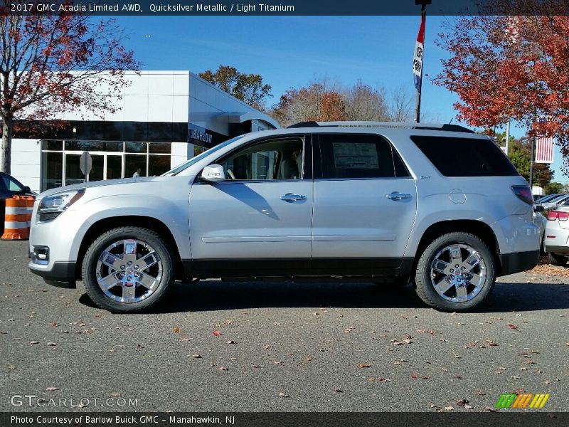 Quicksilver Metallic / Light Titanium 2017 GMC Acadia Limited AWD