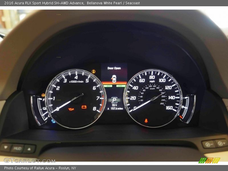  2016 RLX Sport Hybrid SH-AWD Advance Sport Hybrid SH-AWD Advance Gauges