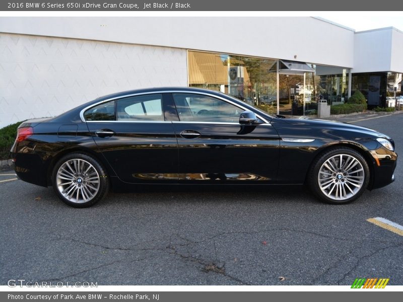 Jet Black / Black 2016 BMW 6 Series 650i xDrive Gran Coupe