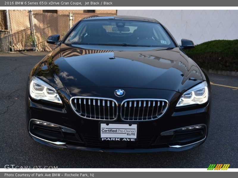 Jet Black / Black 2016 BMW 6 Series 650i xDrive Gran Coupe