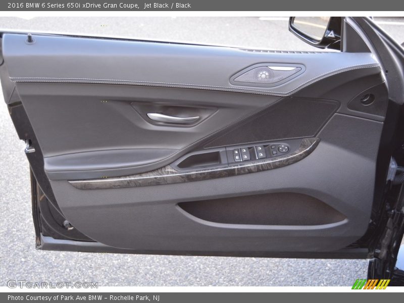Jet Black / Black 2016 BMW 6 Series 650i xDrive Gran Coupe