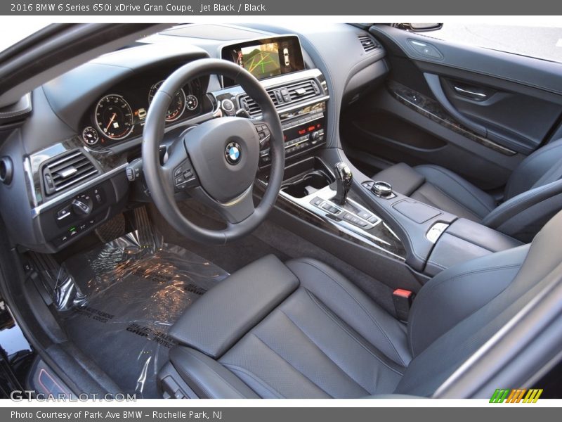 Jet Black / Black 2016 BMW 6 Series 650i xDrive Gran Coupe