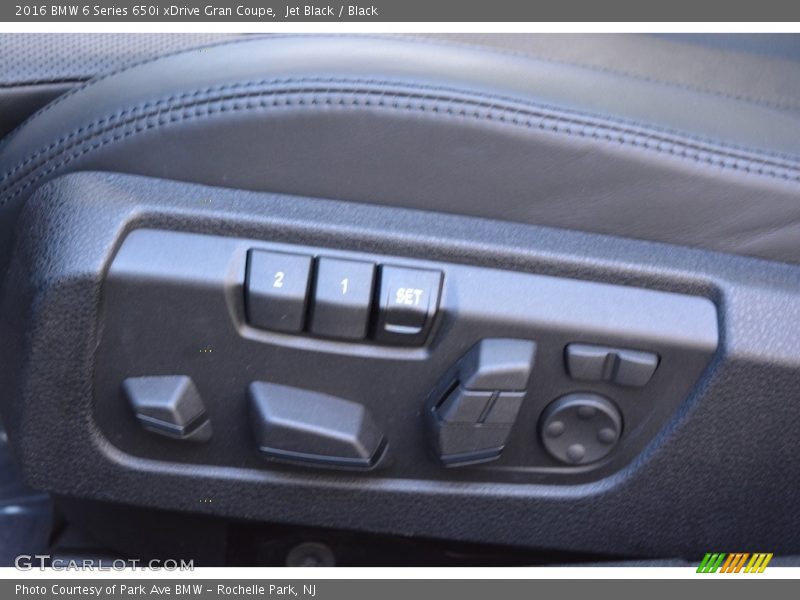 Jet Black / Black 2016 BMW 6 Series 650i xDrive Gran Coupe