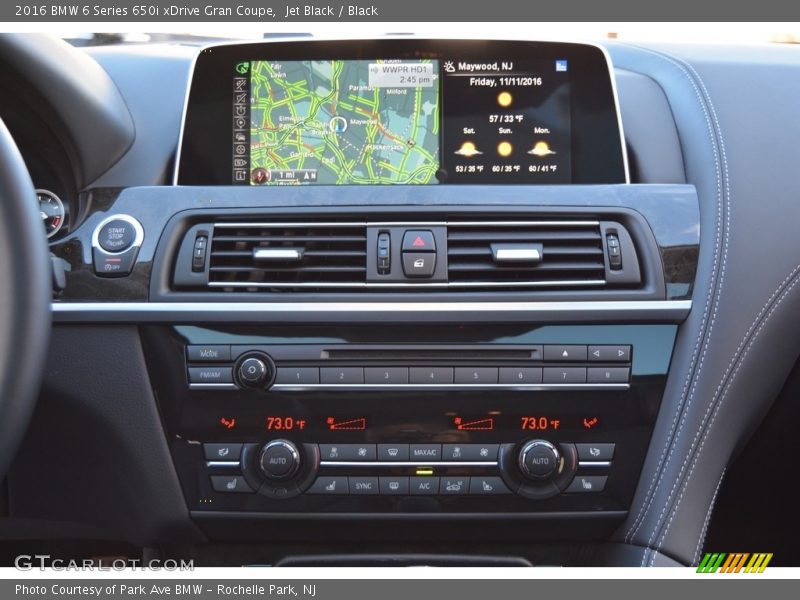 Jet Black / Black 2016 BMW 6 Series 650i xDrive Gran Coupe