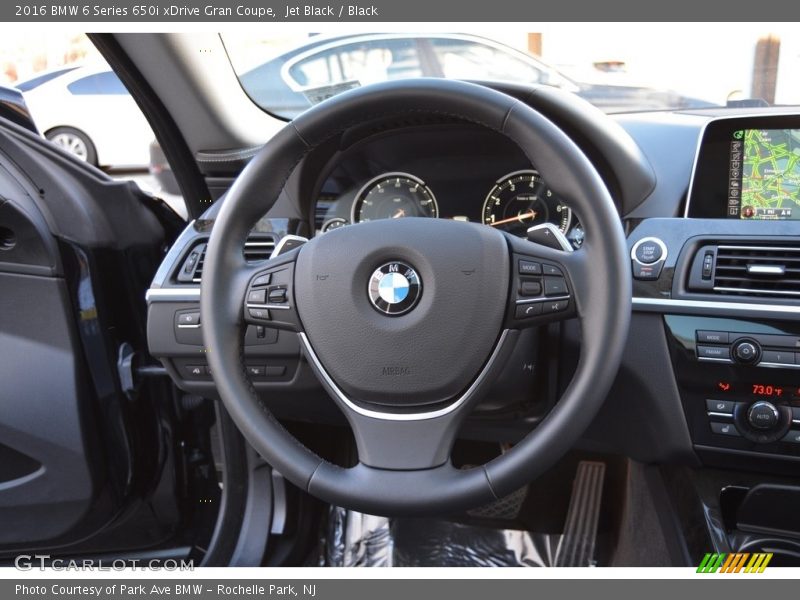 Jet Black / Black 2016 BMW 6 Series 650i xDrive Gran Coupe