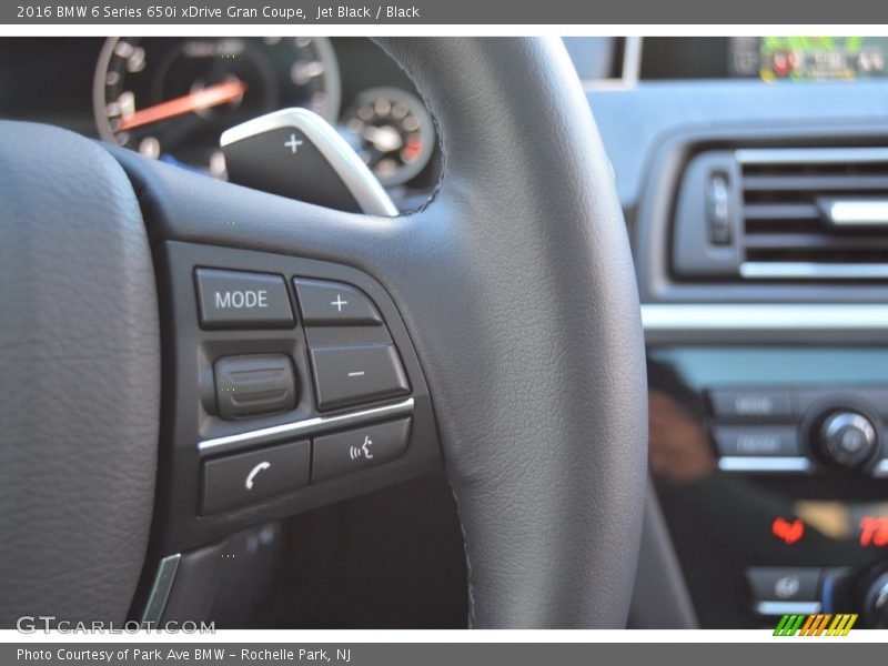 Jet Black / Black 2016 BMW 6 Series 650i xDrive Gran Coupe