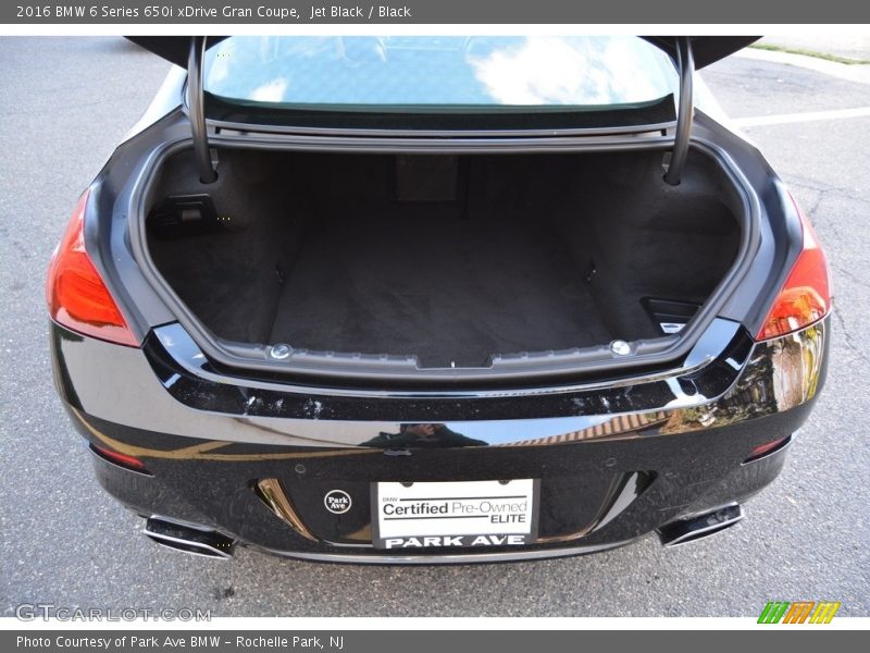 Jet Black / Black 2016 BMW 6 Series 650i xDrive Gran Coupe