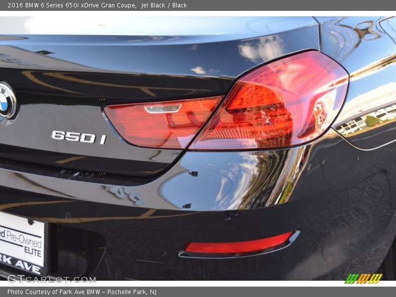 Jet Black / Black 2016 BMW 6 Series 650i xDrive Gran Coupe