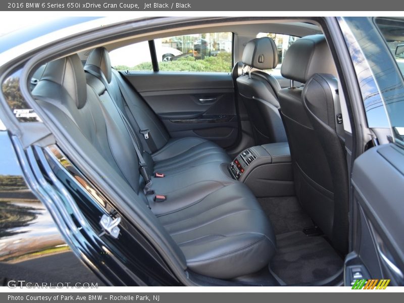 Jet Black / Black 2016 BMW 6 Series 650i xDrive Gran Coupe