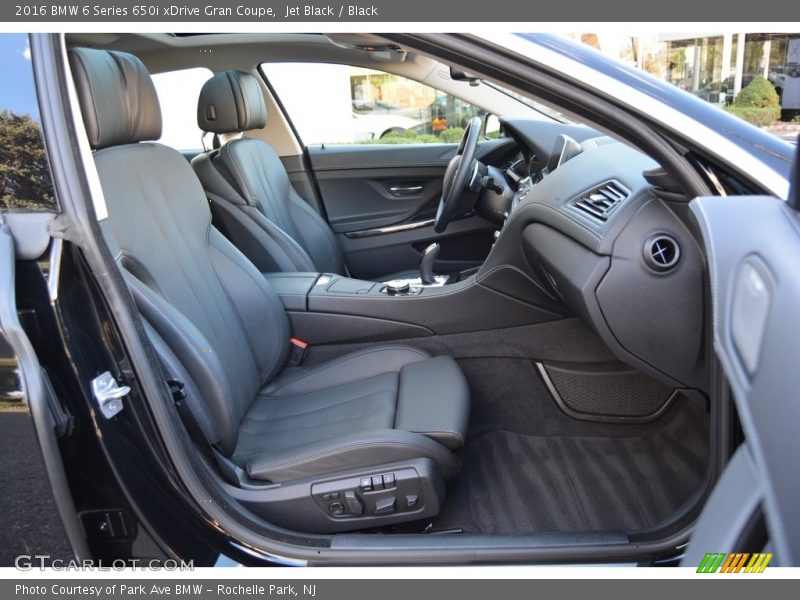 Jet Black / Black 2016 BMW 6 Series 650i xDrive Gran Coupe