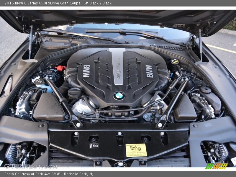 Jet Black / Black 2016 BMW 6 Series 650i xDrive Gran Coupe