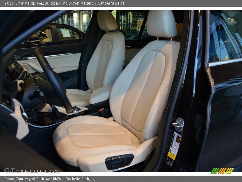 Sparkling Brown Metallic / Canberra Beige 2016 BMW X1 xDrive28i