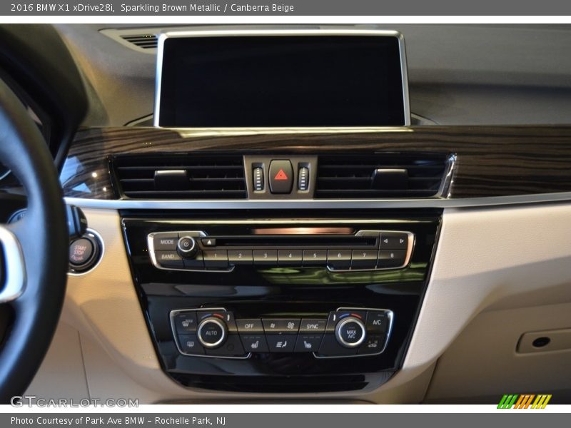 Sparkling Brown Metallic / Canberra Beige 2016 BMW X1 xDrive28i