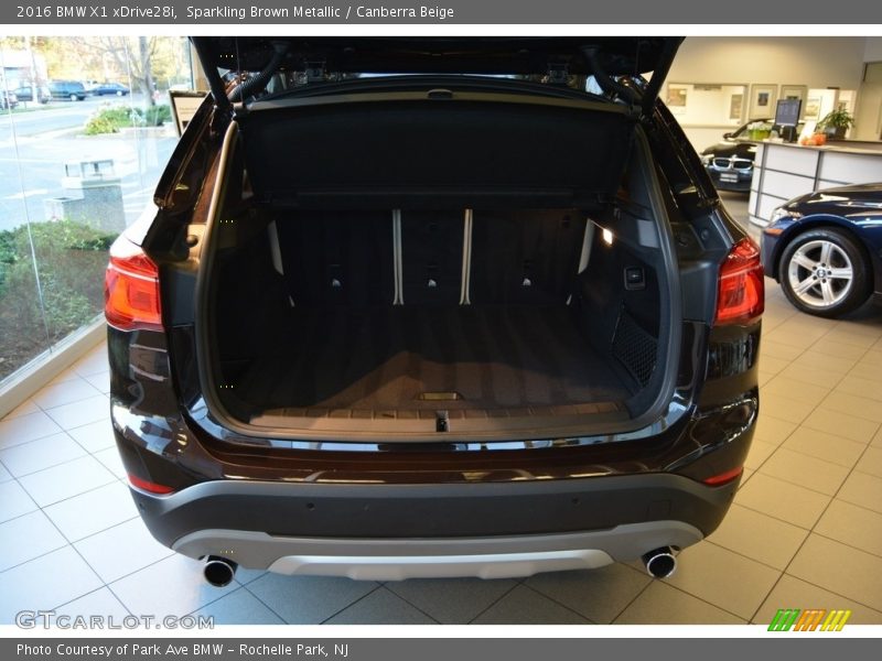 Sparkling Brown Metallic / Canberra Beige 2016 BMW X1 xDrive28i