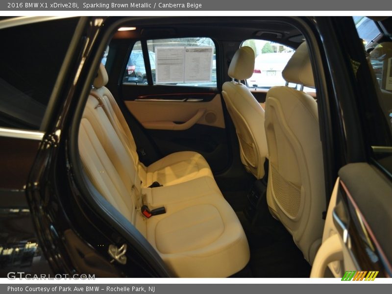 Sparkling Brown Metallic / Canberra Beige 2016 BMW X1 xDrive28i