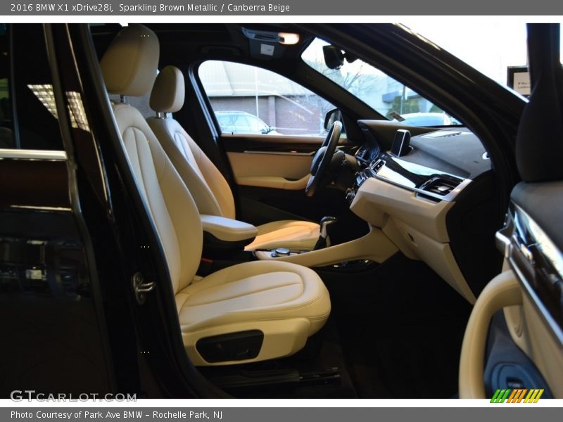 Sparkling Brown Metallic / Canberra Beige 2016 BMW X1 xDrive28i
