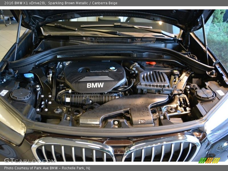 Sparkling Brown Metallic / Canberra Beige 2016 BMW X1 xDrive28i