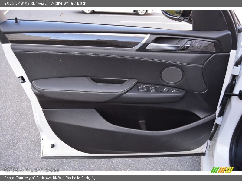 Alpine White / Black 2016 BMW X3 xDrive35i