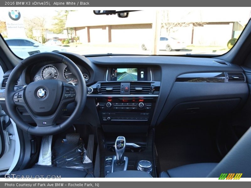 Alpine White / Black 2016 BMW X3 xDrive35i