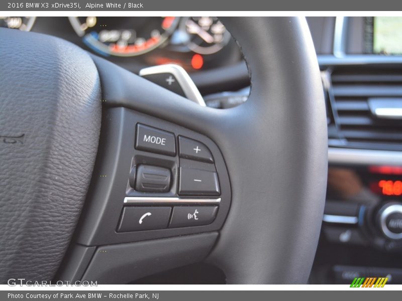 Alpine White / Black 2016 BMW X3 xDrive35i