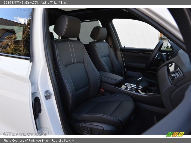 Alpine White / Black 2016 BMW X3 xDrive35i