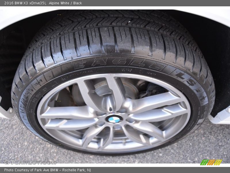 Alpine White / Black 2016 BMW X3 xDrive35i