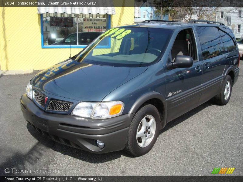 Stealth Gray Metallic / Gray 2004 Pontiac Montana