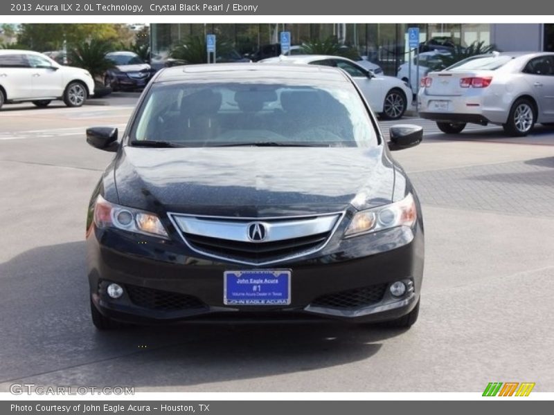 Crystal Black Pearl / Ebony 2013 Acura ILX 2.0L Technology