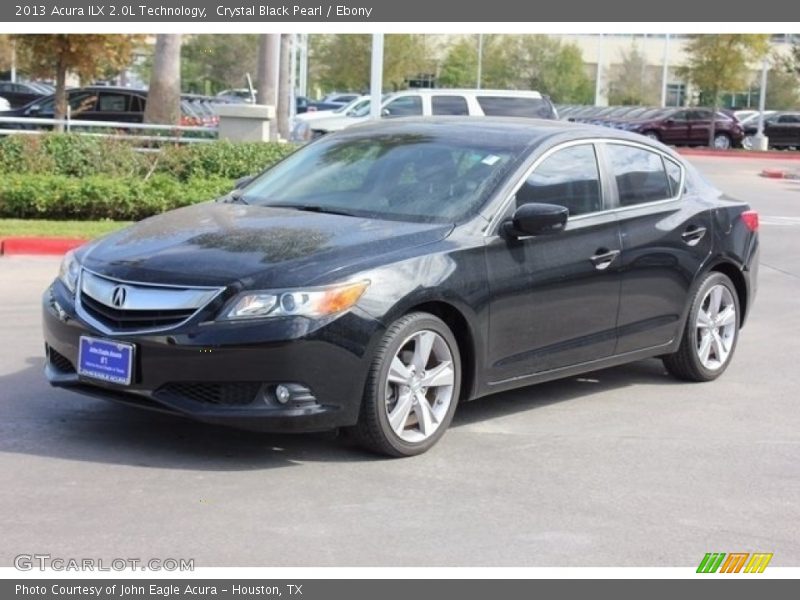 Crystal Black Pearl / Ebony 2013 Acura ILX 2.0L Technology