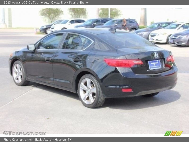 Crystal Black Pearl / Ebony 2013 Acura ILX 2.0L Technology