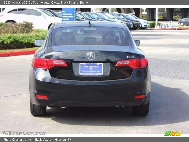 Crystal Black Pearl / Ebony 2013 Acura ILX 2.0L Technology