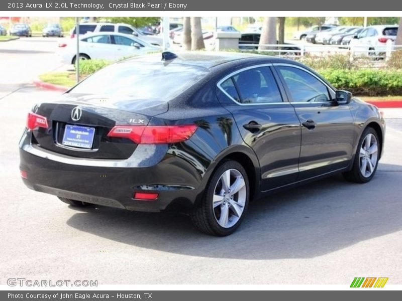 Crystal Black Pearl / Ebony 2013 Acura ILX 2.0L Technology