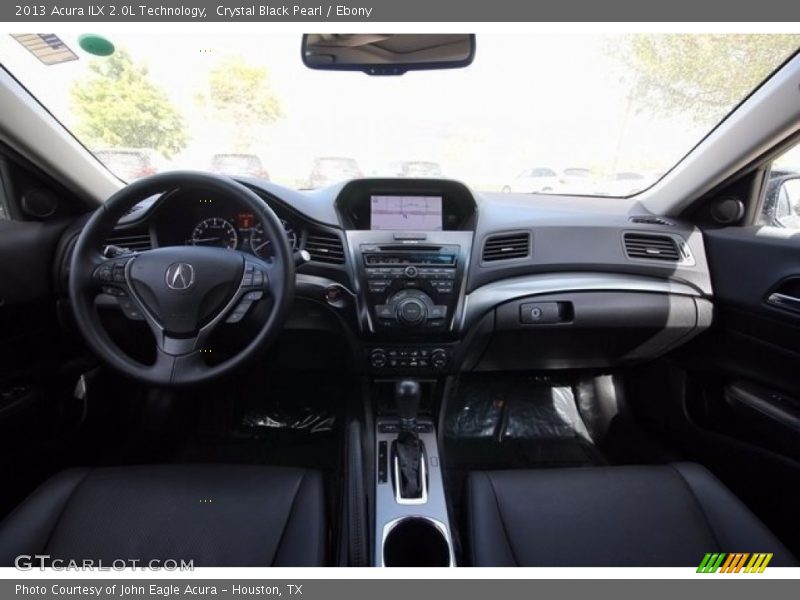 Crystal Black Pearl / Ebony 2013 Acura ILX 2.0L Technology